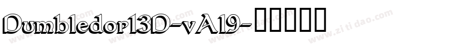Dumbledor13D-vAl9字体转换
