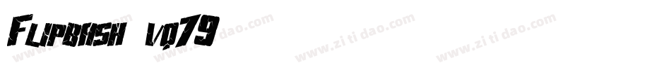Flipbash-vq79字体转换