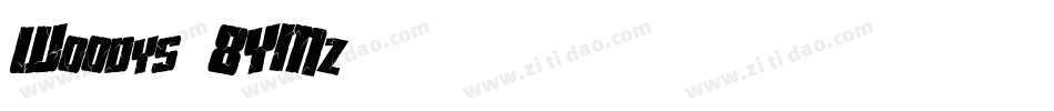 Woodys-8YMz字体转换