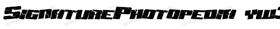 SignaturePhotopedia-yw39Z字体转换
