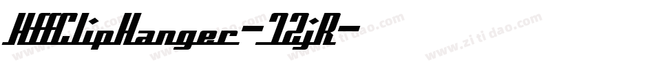 HffClipHanger-7ZjR字体转换