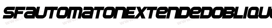 SfAutomatonExtendedOblique-g2oq字体转换 SfAutomatonExtendedOblique-g2oq字体转换