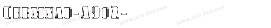 Chemnad-A9o2字体转换
