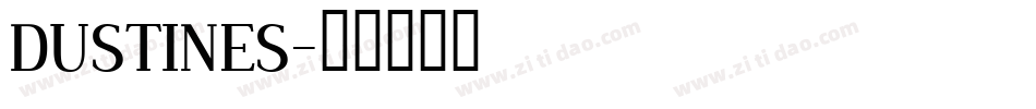 DUSTINES字体转换