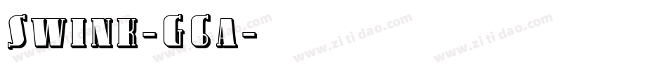 Swink-G6a字体转换