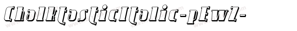 ChalktasticItalic-pEwZ字体转换