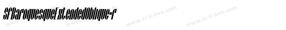 SfBaroquesqueExtendedOblique-r3PO字体转换 SfBaroquesqueExtendedOblique-r3PO字体转换