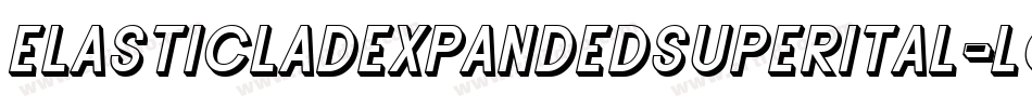 ElasticLadExpandedSuperital-lgK3w字体转换