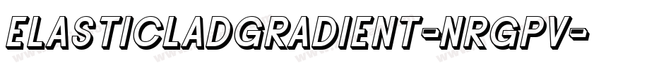 ElasticLadGradient-nRgpV字体转换