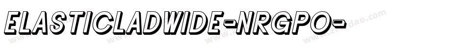 ElasticLadWide-nRgpO字体转换