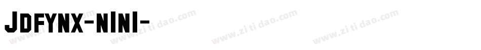 Jdfynx-n1n1字体转换