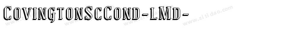 CovingtonScCond-lMd字体转换