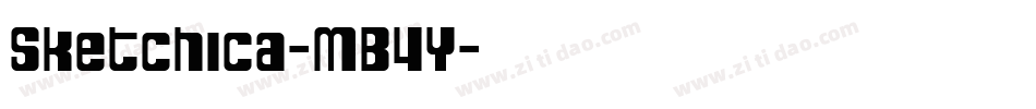 Sketchica-MB4Y字体转换