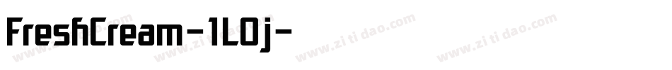 FreshCream-1LOj字体转换