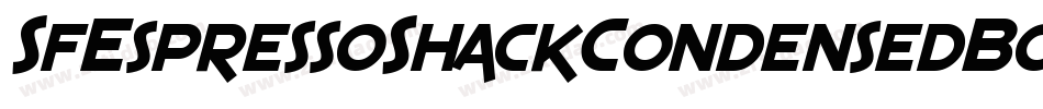 SfEspressoShackCondensedBold-LE73字体转换 SfEspressoShackCondensedBold-LE73字体转换