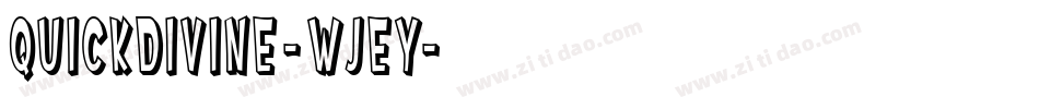 QuickDivine-WjeY字体转换