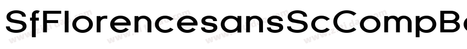 SfFlorencesansScCompBoldItalic-LA1D字体转换