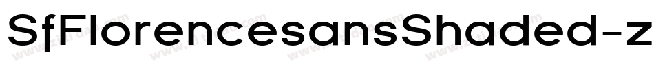 SfFlorencesansShaded-z940字体转换 SfFlorencesansShaded-z940字体转换