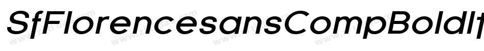 SfFlorencesansCompBoldItalic-Jaxa字体转换 SfFlorencesansCompBoldItalic-Jaxa字体转换