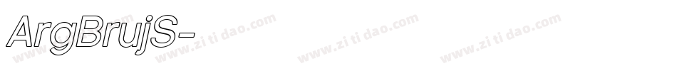 ArgBrujS字体转换