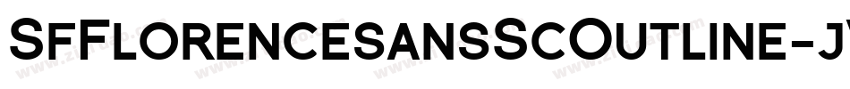 SfFlorencesansScOutline-jV8R字体转换 SfFlorencesansScOutline-jV8R字体转换
