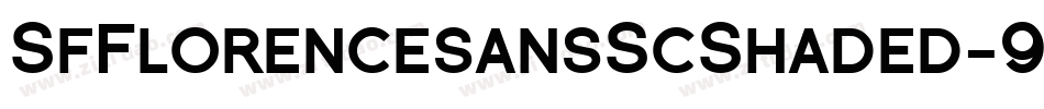 SfFlorencesansScShaded-9o2y字体转换