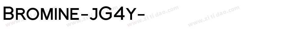 Bromine-jG4y字体转换