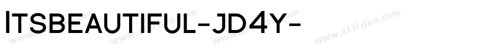 Itsbeautiful-jd4y字体转换 Itsbeautiful-jd4y字体转换