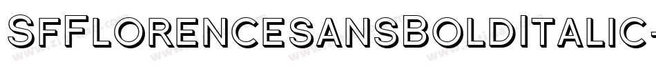 SfFlorencesansBoldItalic-e2l6字体转换 SfFlorencesansBoldItalic-e2l6字体转换