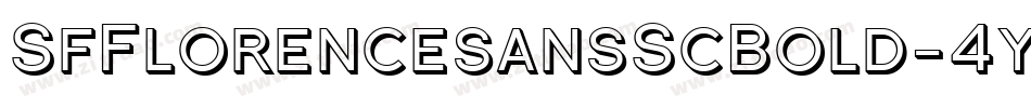 SfFlorencesansScBold-4y8x字体转换 SfFlorencesansScBold-4y8x字体转换