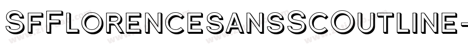 SfFlorencesansScOutline-jV8R字体转换 SfFlorencesansScOutline-jV8R字体转换