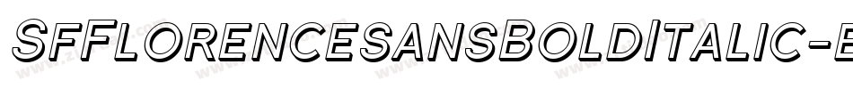 SfFlorencesansBoldItalic-e2l6字体转换 SfFlorencesansBoldItalic-e2l6字体转换