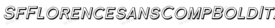 SfFlorencesansCompBoldItalic-Jaxa字体转换 SfFlorencesansCompBoldItalic-Jaxa字体转换