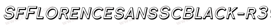SfFlorencesansScBlack-r39p字体转换 SfFlorencesansScBlack-r39p字体转换