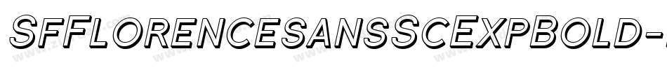 SfFlorencesansScExpBold-EX0n字体转换 SfFlorencesansScExpBold-EX0n字体转换