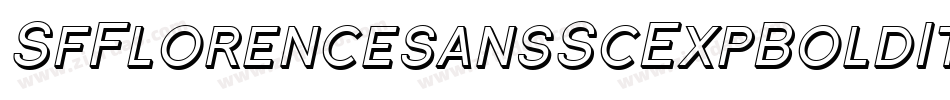 SfFlorencesansScExpBoldItalic-WV7E字体转换 SfFlorencesansScExpBoldItalic-WV7E字体转换