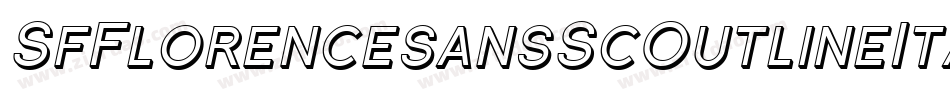 SfFlorencesansScOutlineItalic-ox2a字体转换 SfFlorencesansScOutlineItalic-ox2a字体转换