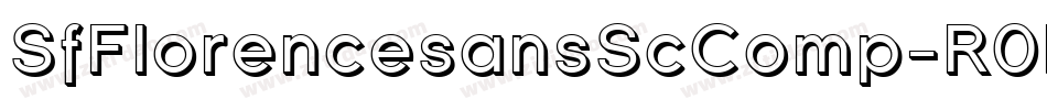 SfFlorencesansScComp-R0Mo字体转换 SfFlorencesansScComp-R0Mo字体转换