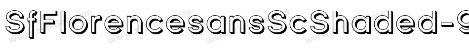 SfFlorencesansScShaded-9o2y字体转换