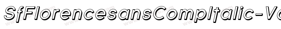 SfFlorencesansCompItalic-Vqwz字体转换 SfFlorencesansCompItalic-Vqwz字体转换