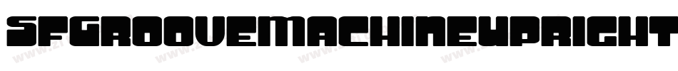 SfGrooveMachineUprightBold-dnYK字体转换 SfGrooveMachineUprightBold-dnYK字体转换