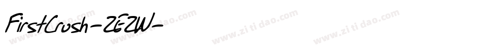 FirstCrush-2E2W字体转换