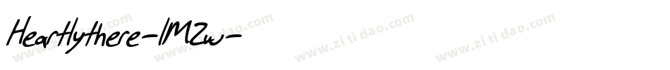Heartlythere-lM2w字体转换 Heartlythere-lM2w字体转换