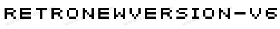 RetroNewVersion-v6Jy字体转换
