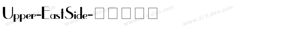 Upper-EastSide字体转换