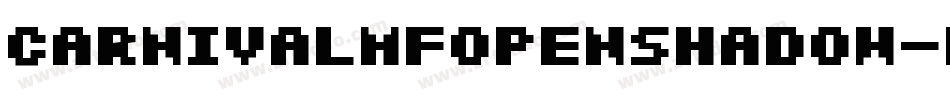 CarnivalmfOpenshadow-ld5w字体转换