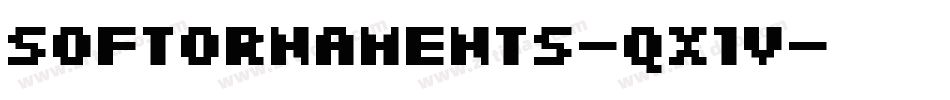SoftOrnaments-qx1V字体转换 SoftOrnaments-qx1V字体转换
