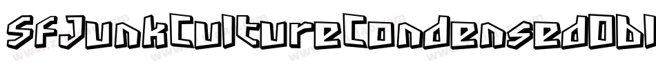 SfJunkCultureCondensedOblique-Wop9字体转换 SfJunkCultureCondensedOblique-Wop9字体转换