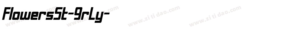 FlowersSt-9rLy字体转换