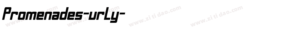 Promenades-vrLy字体转换